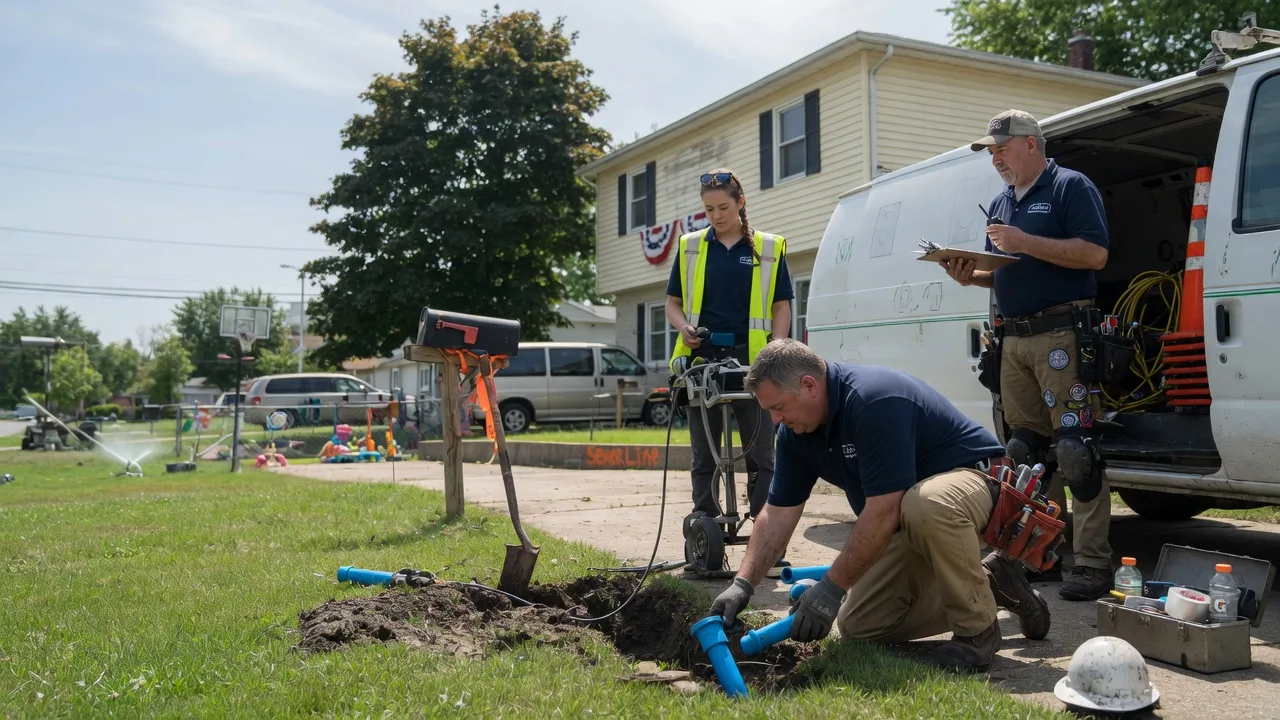Slab Leak Repair in Farmersville, IL near me